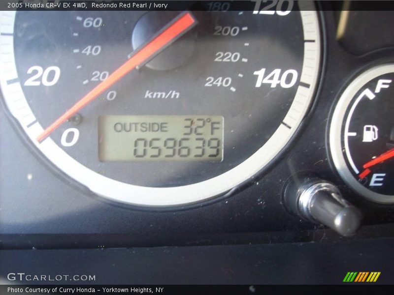 Redondo Red Pearl / Ivory 2005 Honda CR-V EX 4WD