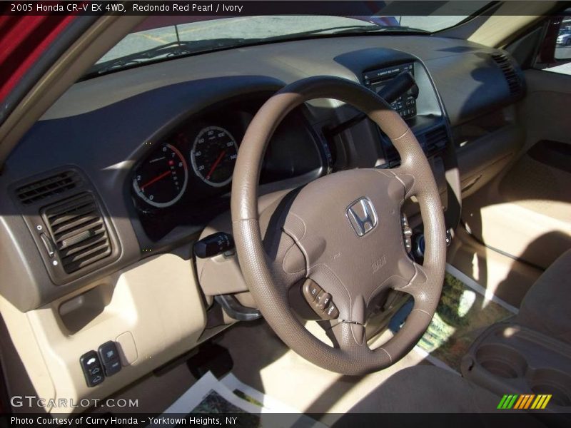 Redondo Red Pearl / Ivory 2005 Honda CR-V EX 4WD