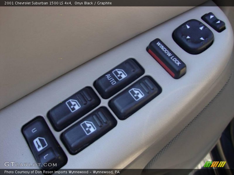 Onyx Black / Graphite 2001 Chevrolet Suburban 1500 LS 4x4