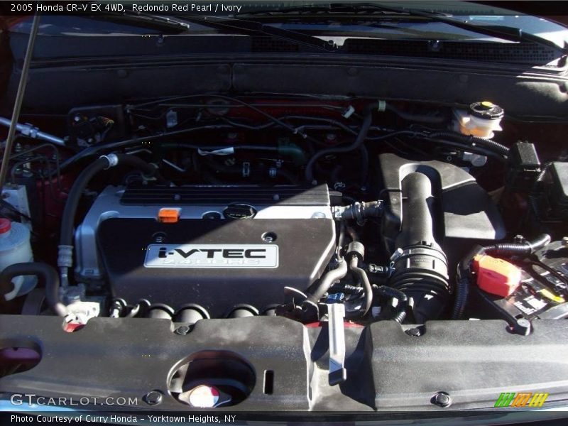 Redondo Red Pearl / Ivory 2005 Honda CR-V EX 4WD