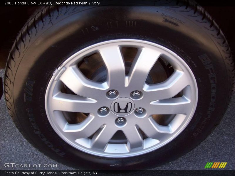 Redondo Red Pearl / Ivory 2005 Honda CR-V EX 4WD