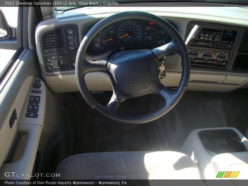 Onyx Black / Graphite 2001 Chevrolet Suburban 1500 LS 4x4