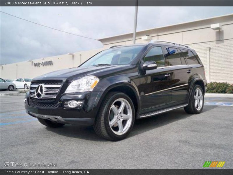 Black / Black 2008 Mercedes-Benz GL 550 4Matic