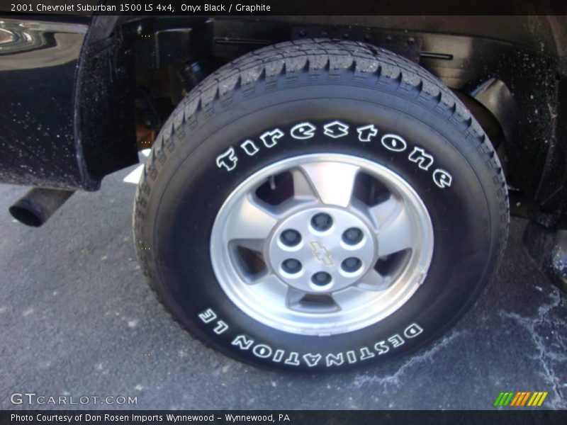 Onyx Black / Graphite 2001 Chevrolet Suburban 1500 LS 4x4