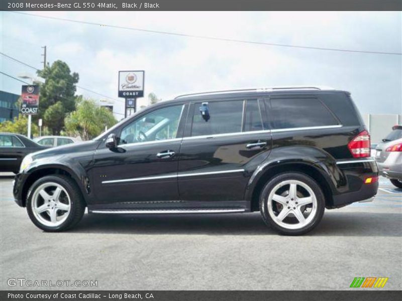 Black / Black 2008 Mercedes-Benz GL 550 4Matic