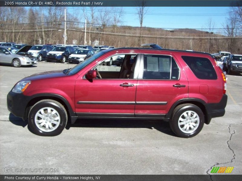 Redondo Red Pearl / Ivory 2005 Honda CR-V EX 4WD