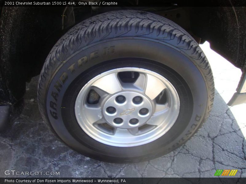 Onyx Black / Graphite 2001 Chevrolet Suburban 1500 LS 4x4