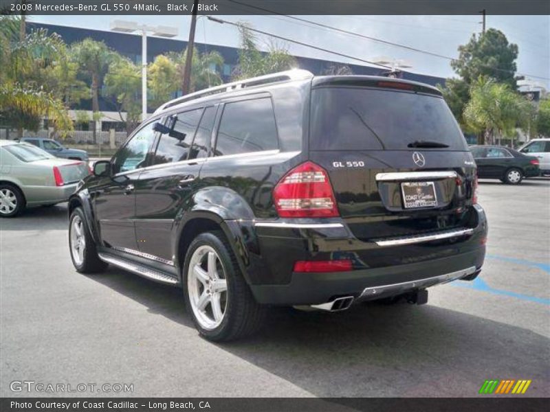 Black / Black 2008 Mercedes-Benz GL 550 4Matic
