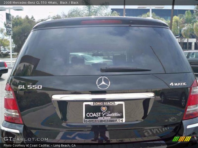 Black / Black 2008 Mercedes-Benz GL 550 4Matic