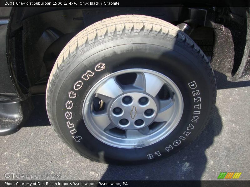 Onyx Black / Graphite 2001 Chevrolet Suburban 1500 LS 4x4
