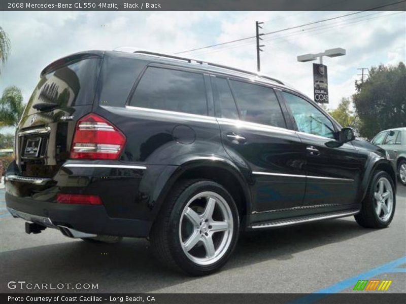 Black / Black 2008 Mercedes-Benz GL 550 4Matic