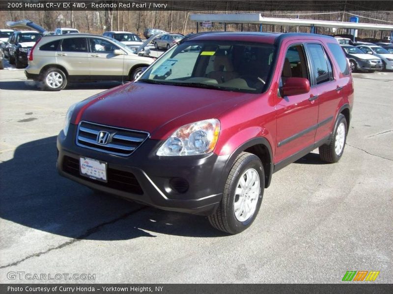 Redondo Red Pearl / Ivory 2005 Honda CR-V EX 4WD