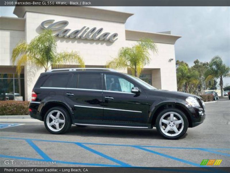 Black / Black 2008 Mercedes-Benz GL 550 4Matic