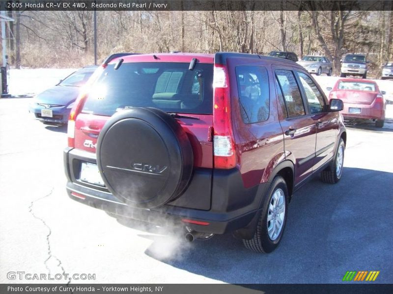Redondo Red Pearl / Ivory 2005 Honda CR-V EX 4WD