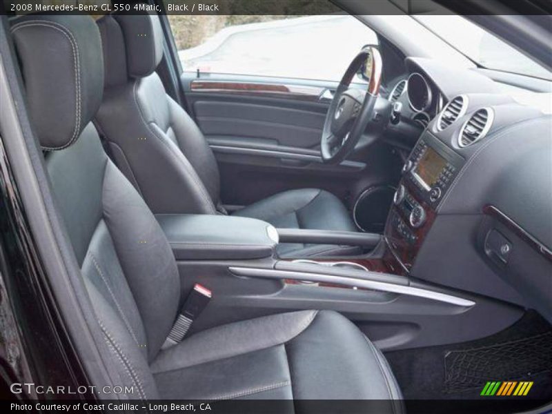 Black / Black 2008 Mercedes-Benz GL 550 4Matic