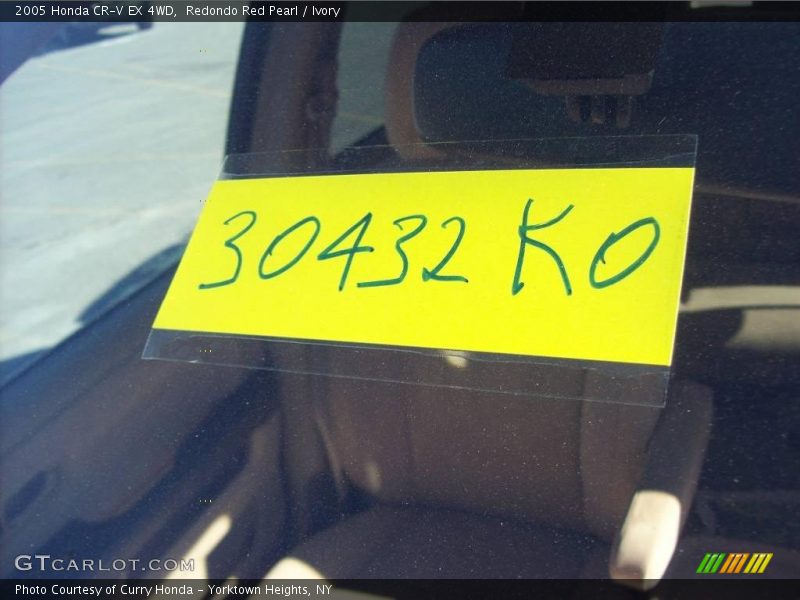 Redondo Red Pearl / Ivory 2005 Honda CR-V EX 4WD