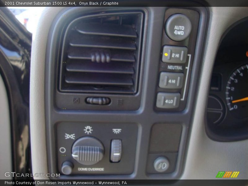 Onyx Black / Graphite 2001 Chevrolet Suburban 1500 LS 4x4