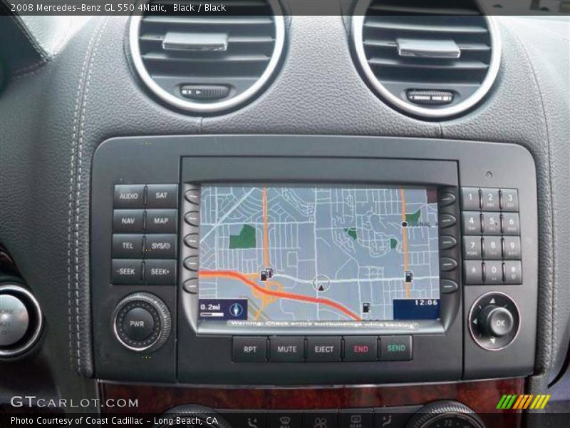 Black / Black 2008 Mercedes-Benz GL 550 4Matic