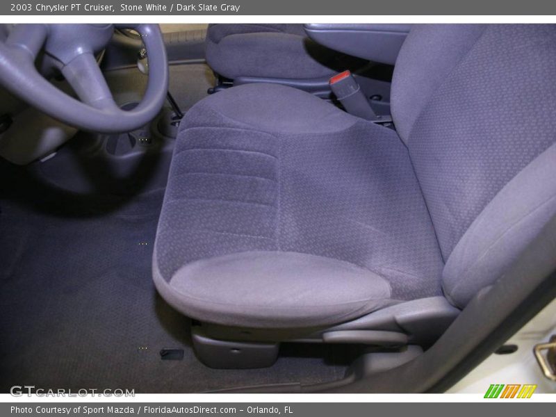 Stone White / Dark Slate Gray 2003 Chrysler PT Cruiser