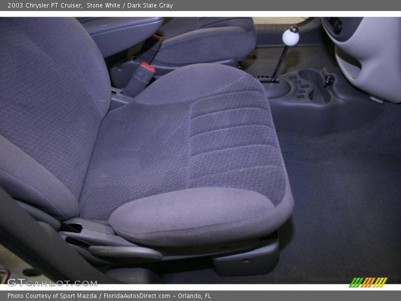 Stone White / Dark Slate Gray 2003 Chrysler PT Cruiser