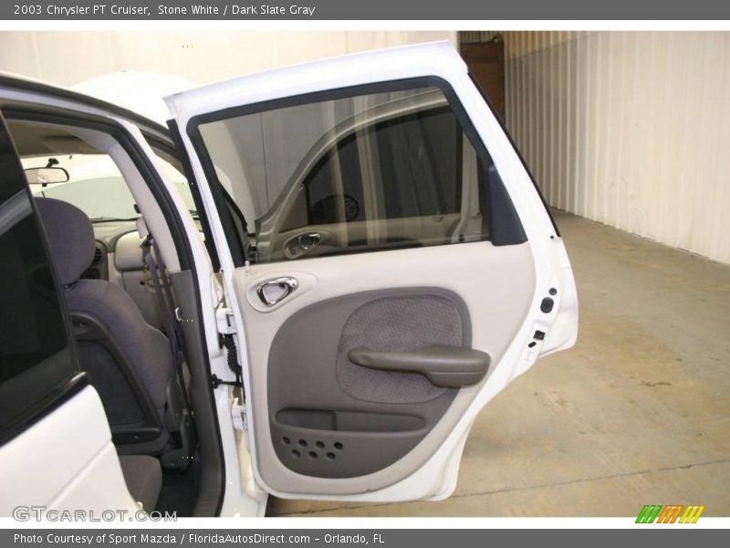 Stone White / Dark Slate Gray 2003 Chrysler PT Cruiser