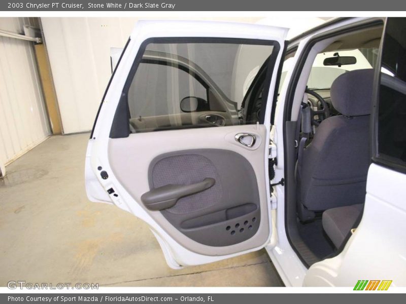Stone White / Dark Slate Gray 2003 Chrysler PT Cruiser