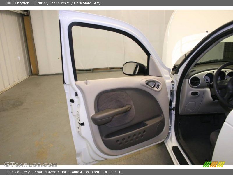 Stone White / Dark Slate Gray 2003 Chrysler PT Cruiser