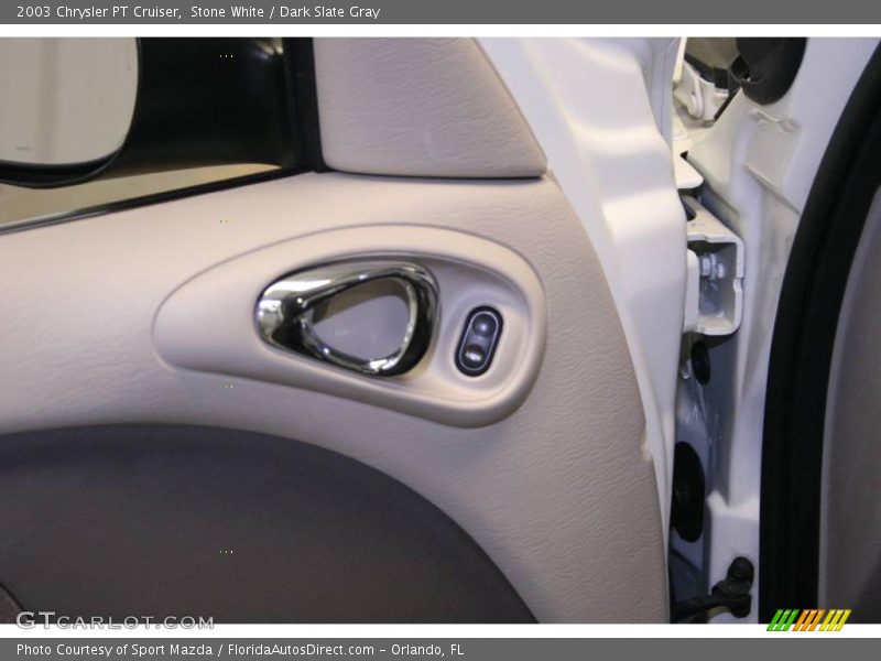 Stone White / Dark Slate Gray 2003 Chrysler PT Cruiser