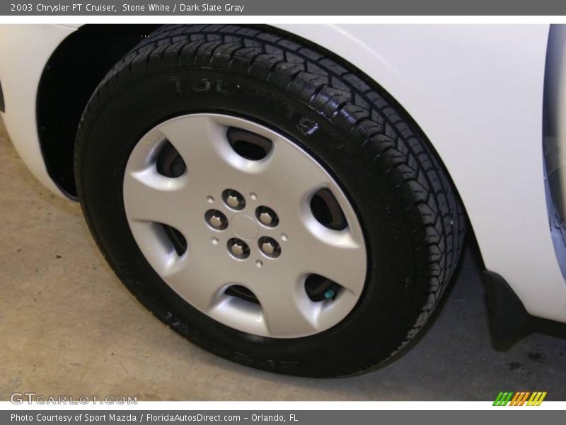 Stone White / Dark Slate Gray 2003 Chrysler PT Cruiser