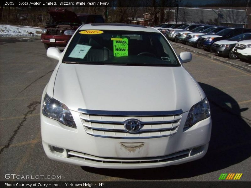 Blizzard White Pearl / Ivory 2005 Toyota Avalon Limited