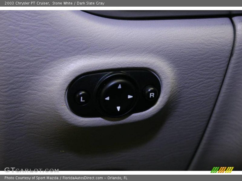 Stone White / Dark Slate Gray 2003 Chrysler PT Cruiser