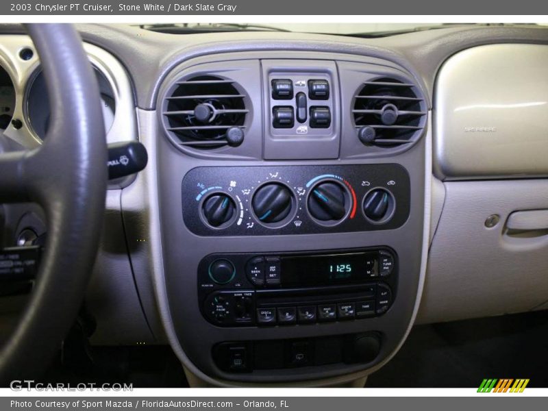 Stone White / Dark Slate Gray 2003 Chrysler PT Cruiser