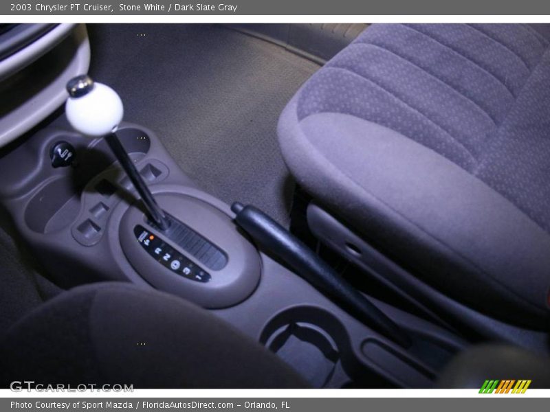 Stone White / Dark Slate Gray 2003 Chrysler PT Cruiser