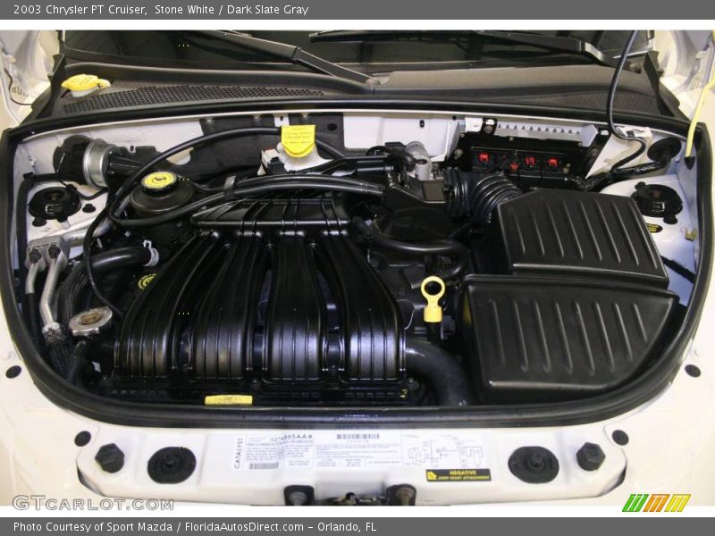 Stone White / Dark Slate Gray 2003 Chrysler PT Cruiser