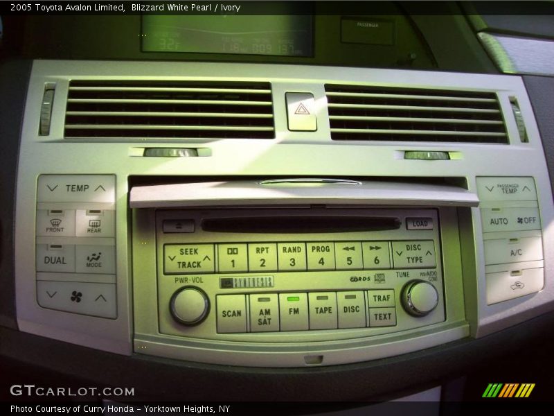 Blizzard White Pearl / Ivory 2005 Toyota Avalon Limited