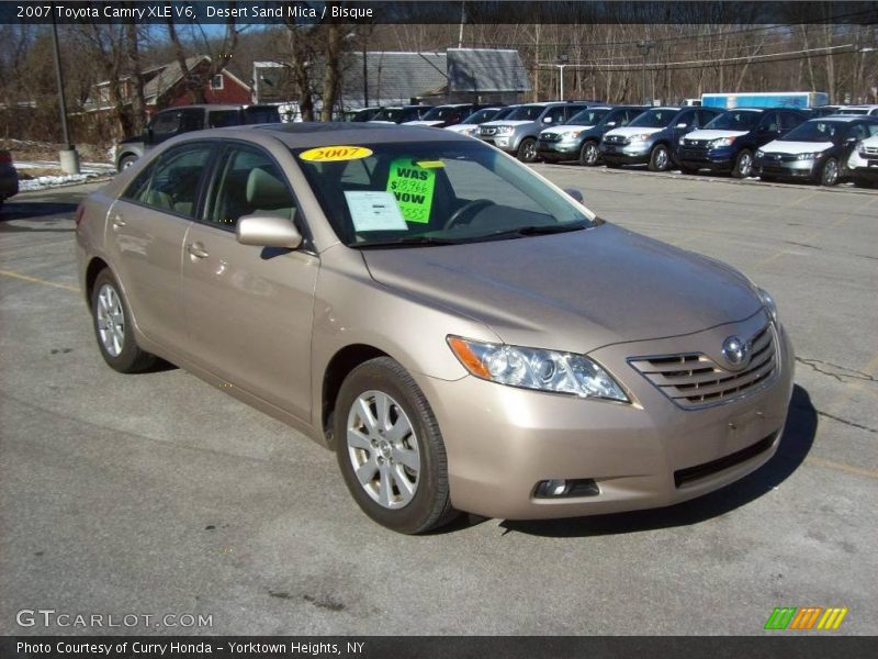 Desert Sand Mica / Bisque 2007 Toyota Camry XLE V6