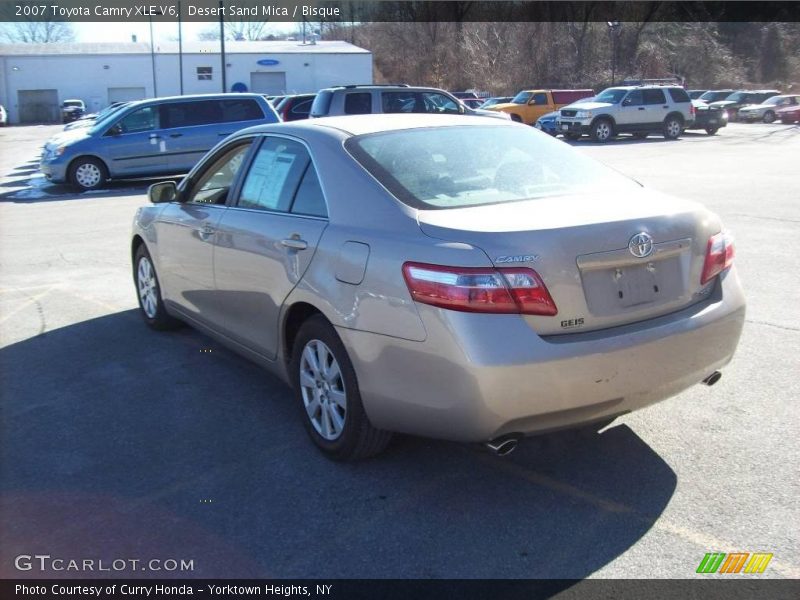 Desert Sand Mica / Bisque 2007 Toyota Camry XLE V6