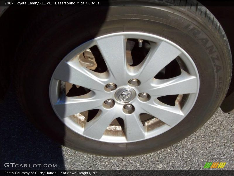 Desert Sand Mica / Bisque 2007 Toyota Camry XLE V6