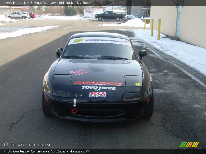 Brilliant Black / Black 1993 Mazda MX-5 Miata Roadster