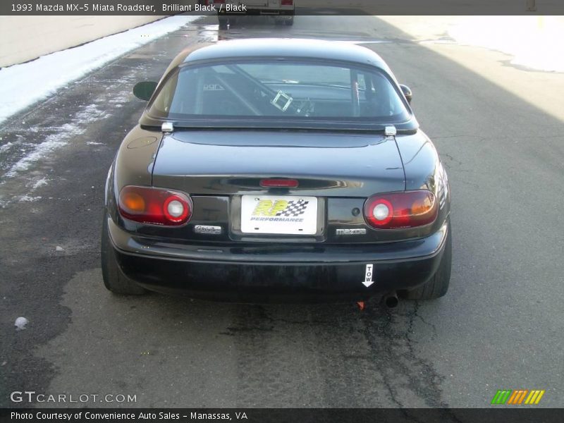 Brilliant Black / Black 1993 Mazda MX-5 Miata Roadster