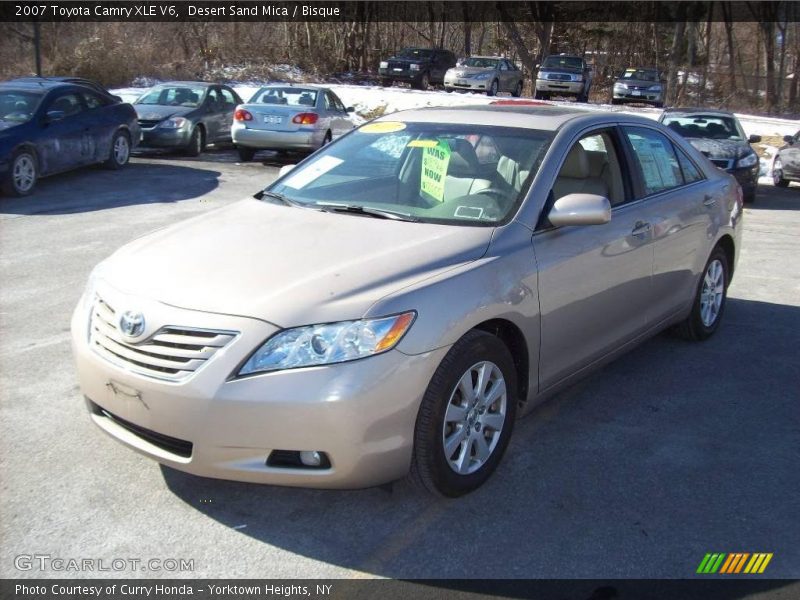 Desert Sand Mica / Bisque 2007 Toyota Camry XLE V6