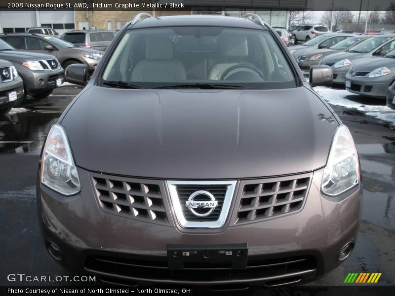 Iridium Graphite Metallic / Black 2008 Nissan Rogue SL AWD