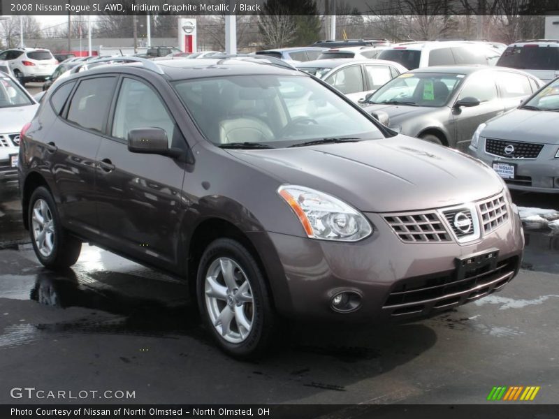 Iridium Graphite Metallic / Black 2008 Nissan Rogue SL AWD