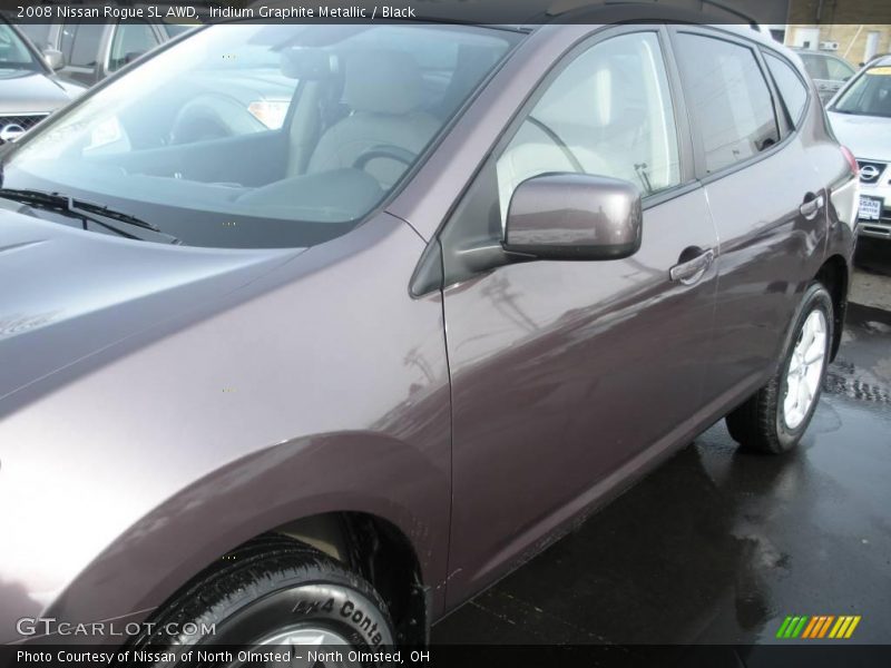 Iridium Graphite Metallic / Black 2008 Nissan Rogue SL AWD