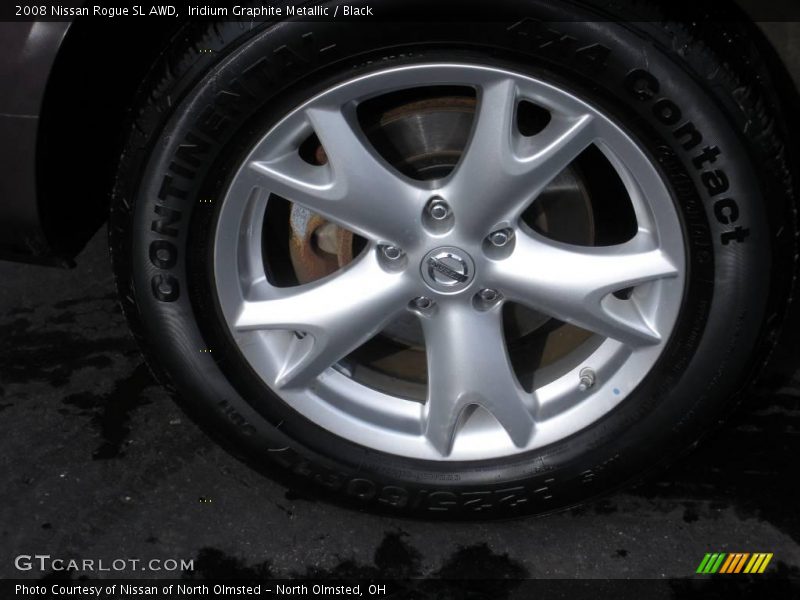 Iridium Graphite Metallic / Black 2008 Nissan Rogue SL AWD