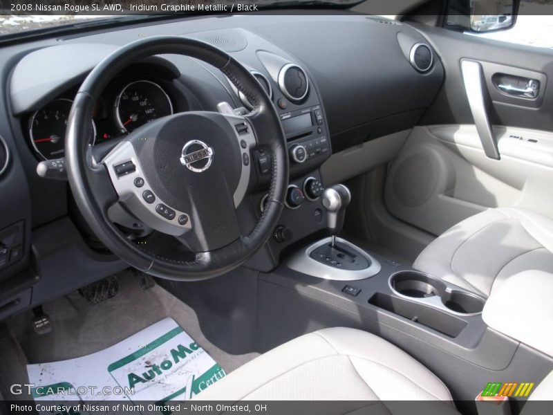 Iridium Graphite Metallic / Black 2008 Nissan Rogue SL AWD