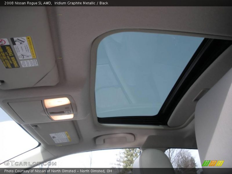 Iridium Graphite Metallic / Black 2008 Nissan Rogue SL AWD