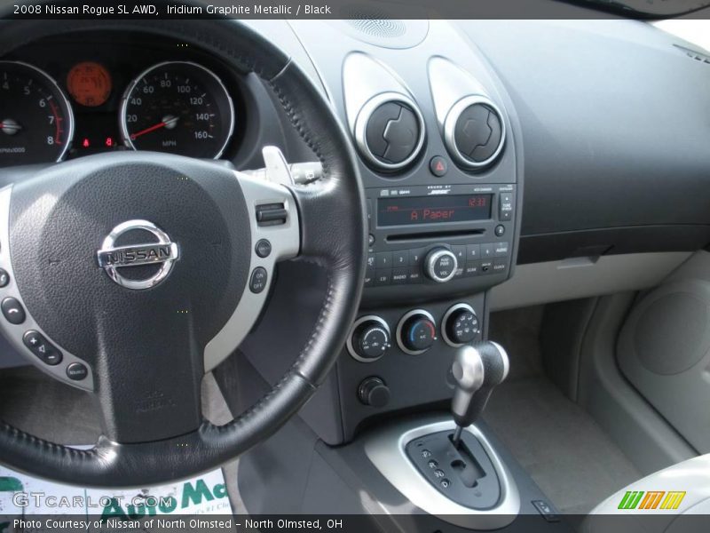 Iridium Graphite Metallic / Black 2008 Nissan Rogue SL AWD