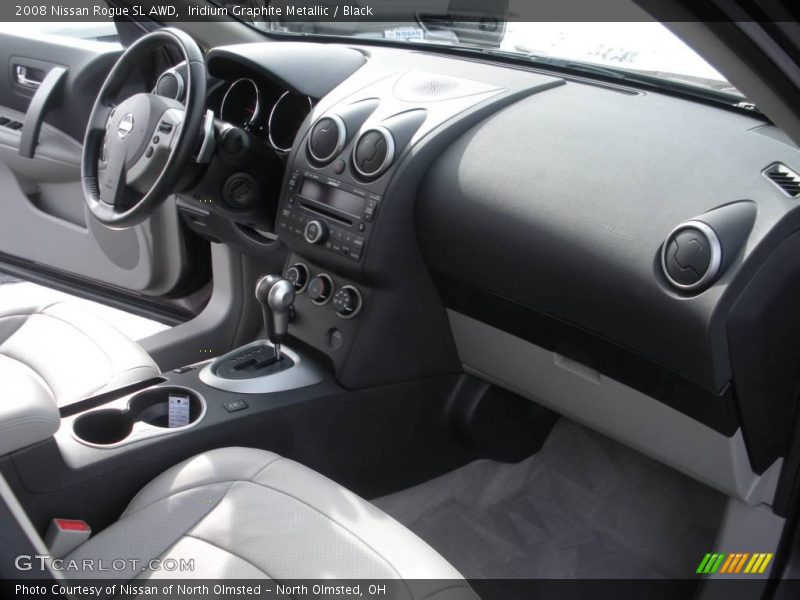 Iridium Graphite Metallic / Black 2008 Nissan Rogue SL AWD