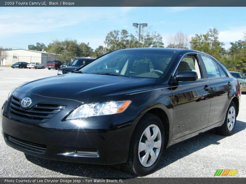 Black / Bisque 2009 Toyota Camry LE